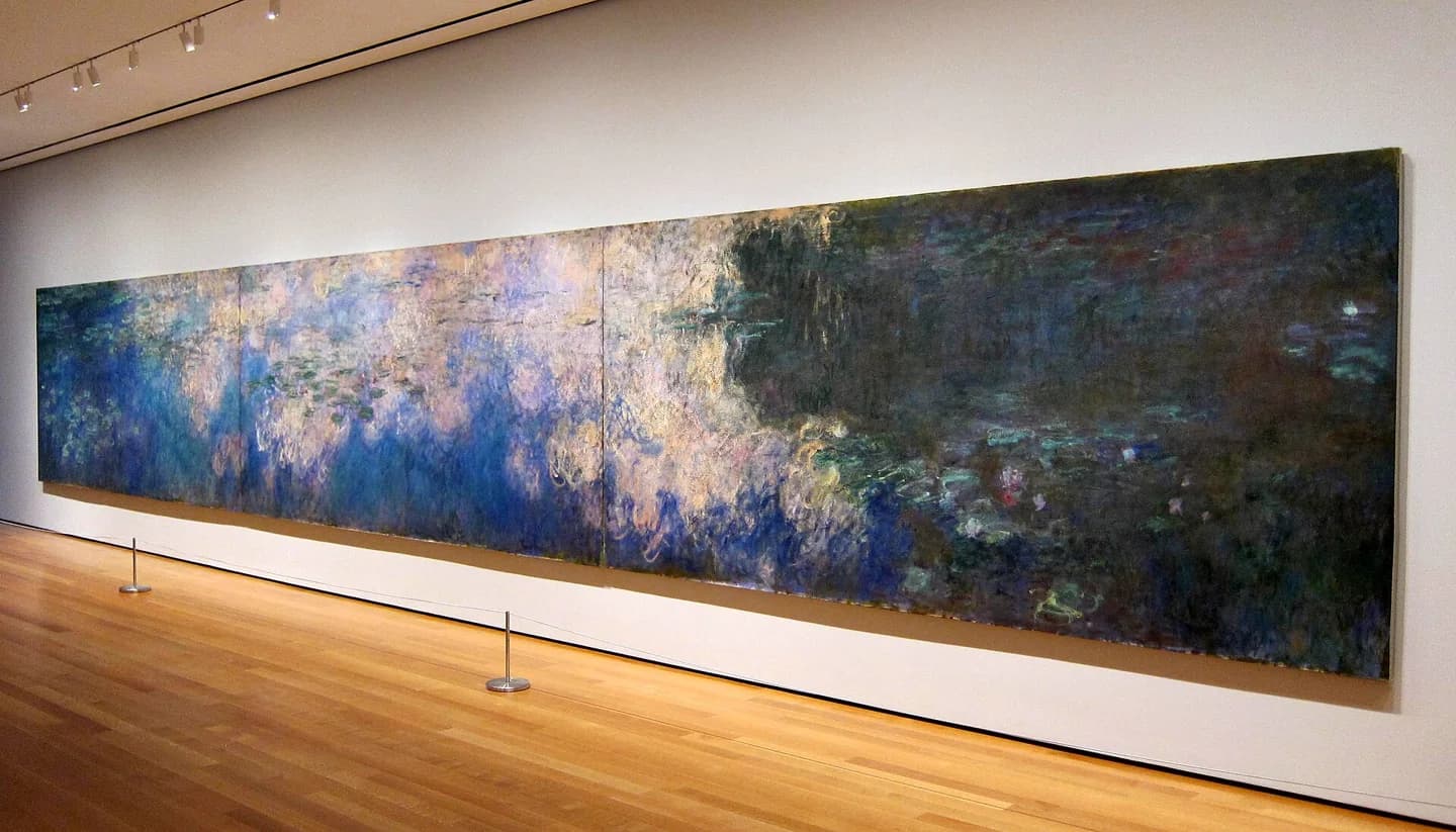 Water Lilies: Reflections of Clouds on the Water-Lily Pond by Claude Monet